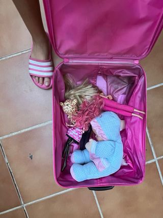 Maleta Angel Cat Sugar con peluches