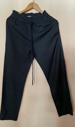 Pantalón pinzas mujer