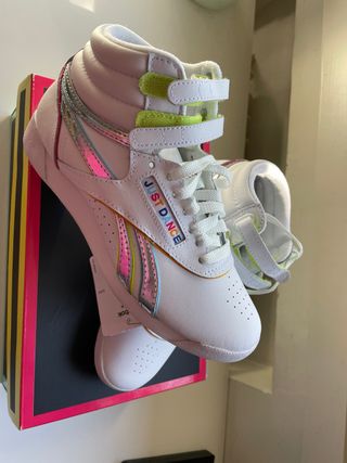 Zapatillas Reebok Freestyle Hi chica Talla 35,5 