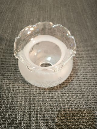 Tulipas de cristal para lámpara (6 unidades)