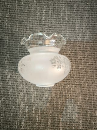 Tulipas de cristal para lámpara (6 unidades)