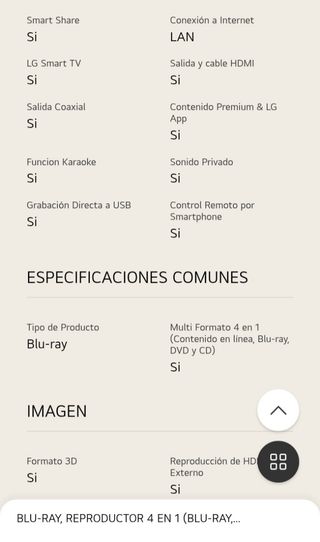 LG Blu-ray 3D 