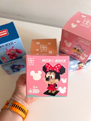 Set 6 Micro Brick Costruzioni Disney Stitch Mickey