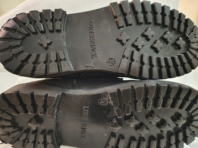 Anfibi Lumberjack neri