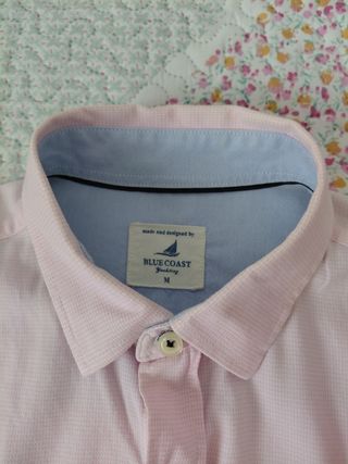 Camisa Blue Coast Yachting Rosa Talla M