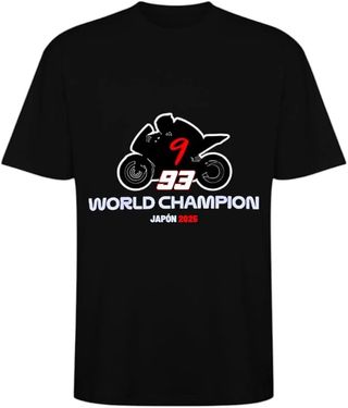 Camiseta Marc Márquez Campeón Japón 2025