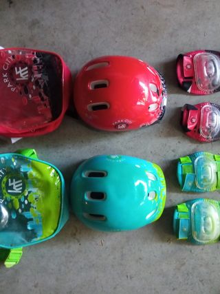 Equipación protección patines niños