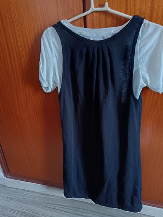 Vestido con camiseta 