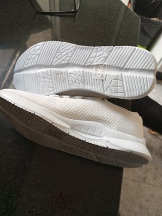 Zapatillas deportivas blancas mujer talla 40