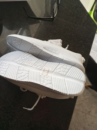 Zapatillas deportivas blancas mujer talla 40
