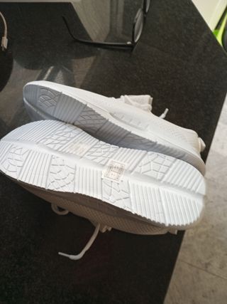 Zapatillas deportivas blancas mujer talla 40
