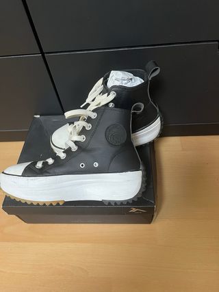 Botas tipo Converse Tenth negras