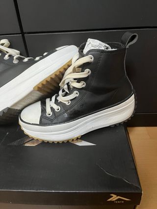 Botas tipo Converse Tenth negras