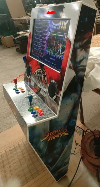 Máquina Arcade Street Fighter 