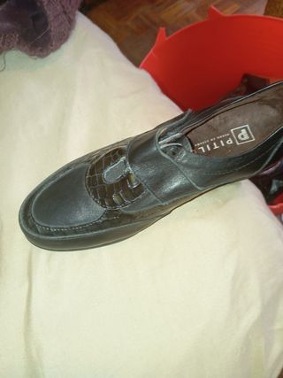 Zapatos Pitillos Talla 35 Negros