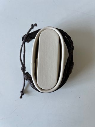 Pulsera de cuero trenzado