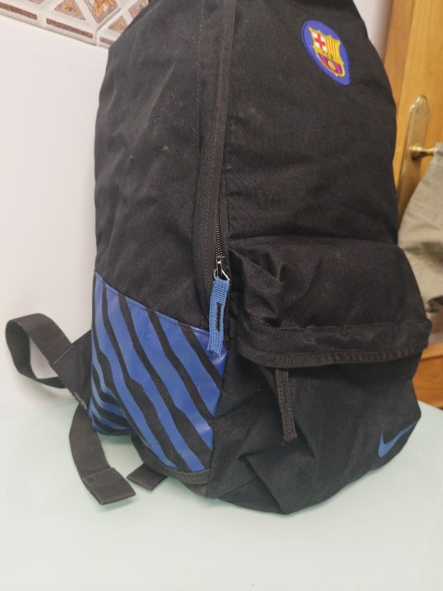 Mochila Nike Negra y Azul FC Barcelona