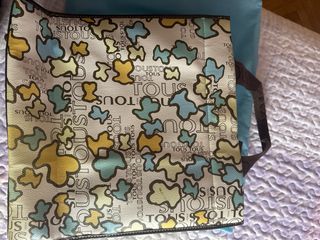 Bolso Tous blanco dibujo osos