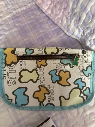 Bolso Tous blanco dibujo osos