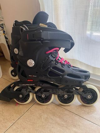 Patines Rollerblade Twister 80mm+ protectores