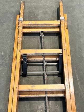 Escalera extensible madera profesional 6,5m