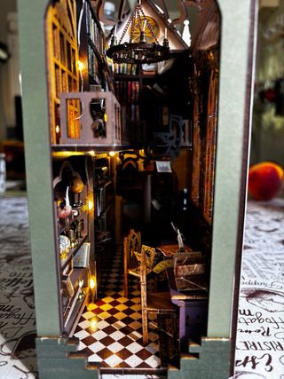 Casa delle bambole in miniatura da collezione