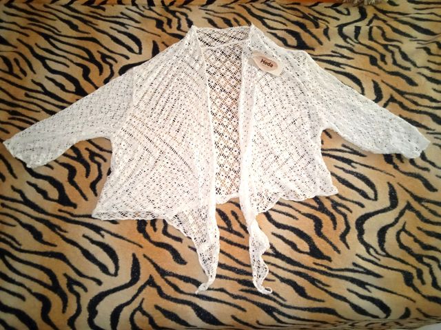 TORERA BLANCA DE PUNTO, BLUSA MUJER

