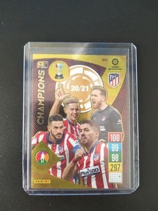 Carta Champions Atleti Adrenalyn 2021-2022