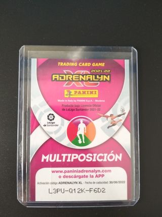 Carta Champions Atleti Adrenalyn 2021-2022