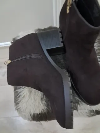 Botines  marrones mujer