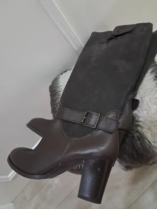 Botines , botas altas piel mujer