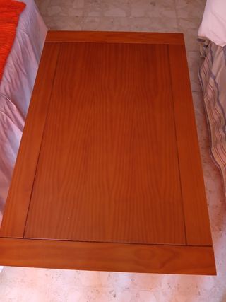 Mesa de centro de madera maciza