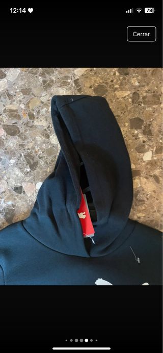 Sudadera Puma Negra Talla S