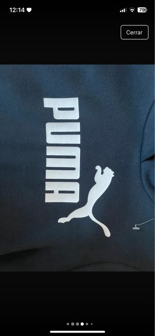 Sudadera Puma Negra Talla S