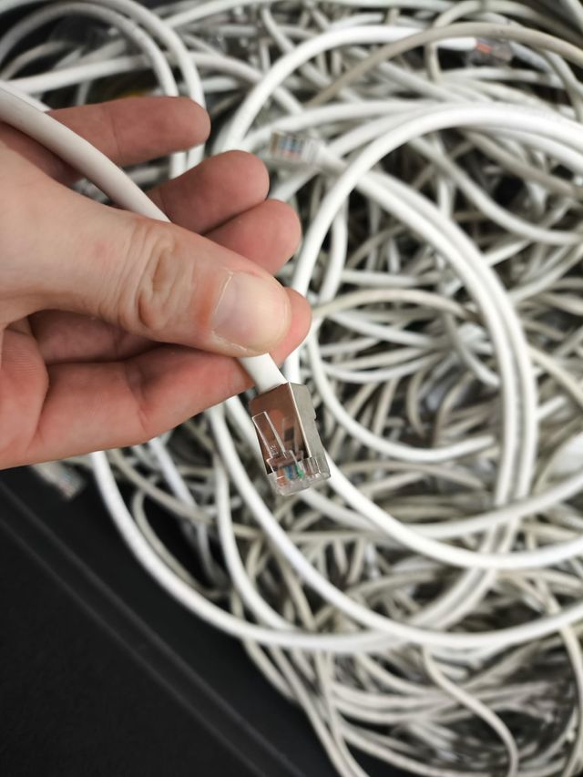 Lote Cables Red Ethernet Cat6 U/UTP