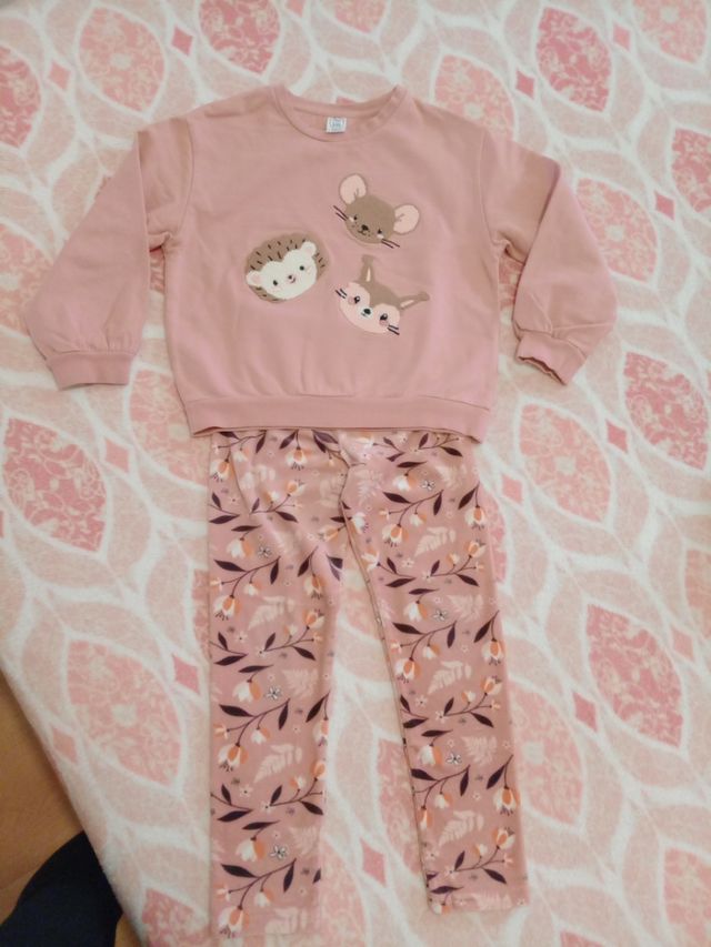 Conjunto chándal niña t/6-7