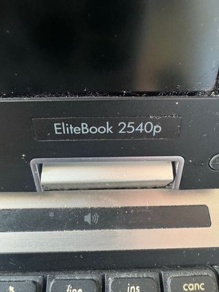 Portátil HP i7 EliteBook 2540p para piezas