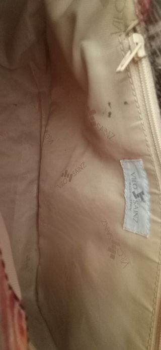 Bolso marrón con monedero a juego