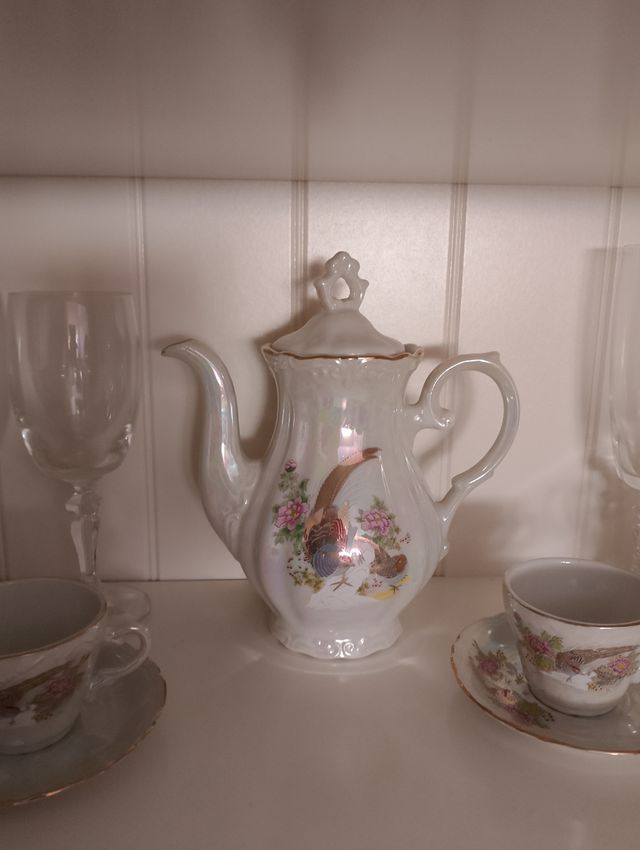 Juego de café porcelana