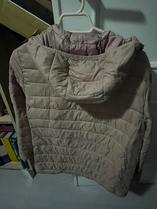 Cazadora acolchada rosa