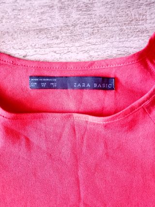Camiseta mujer Zara