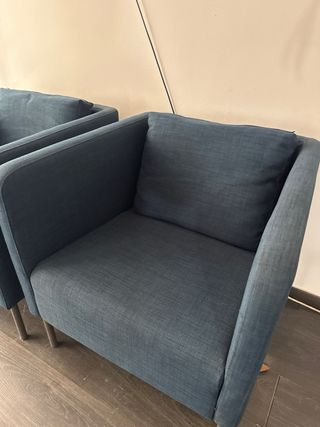 IKEA EKERÖ Sillón Skiftebo Azul Oscuro