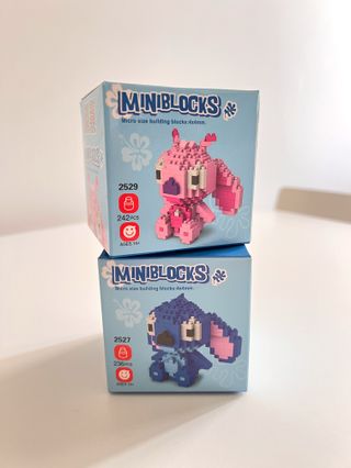 Blocks Stitch e Angel - Blocchi Costruzione Bricks