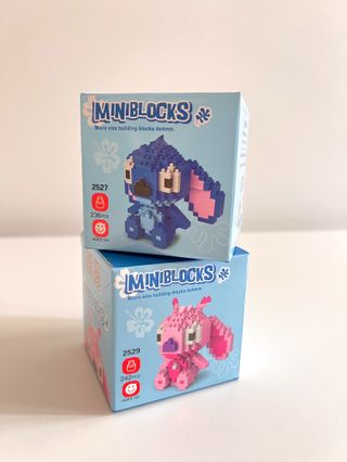 Blocks Stitch e Angel - Blocchi Costruzione Bricks