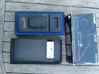 Cámara POLAROID SLR-680 funcionando.