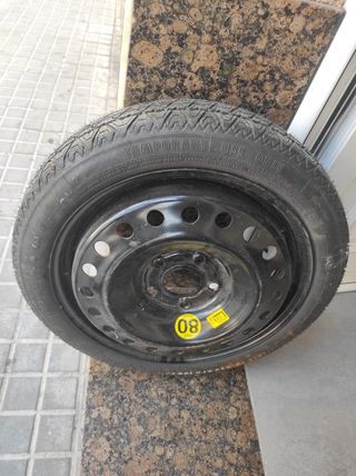 Rueda de repuesto temporal