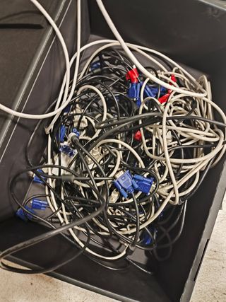 Lote Cables VGA (5kg, 1-3m)