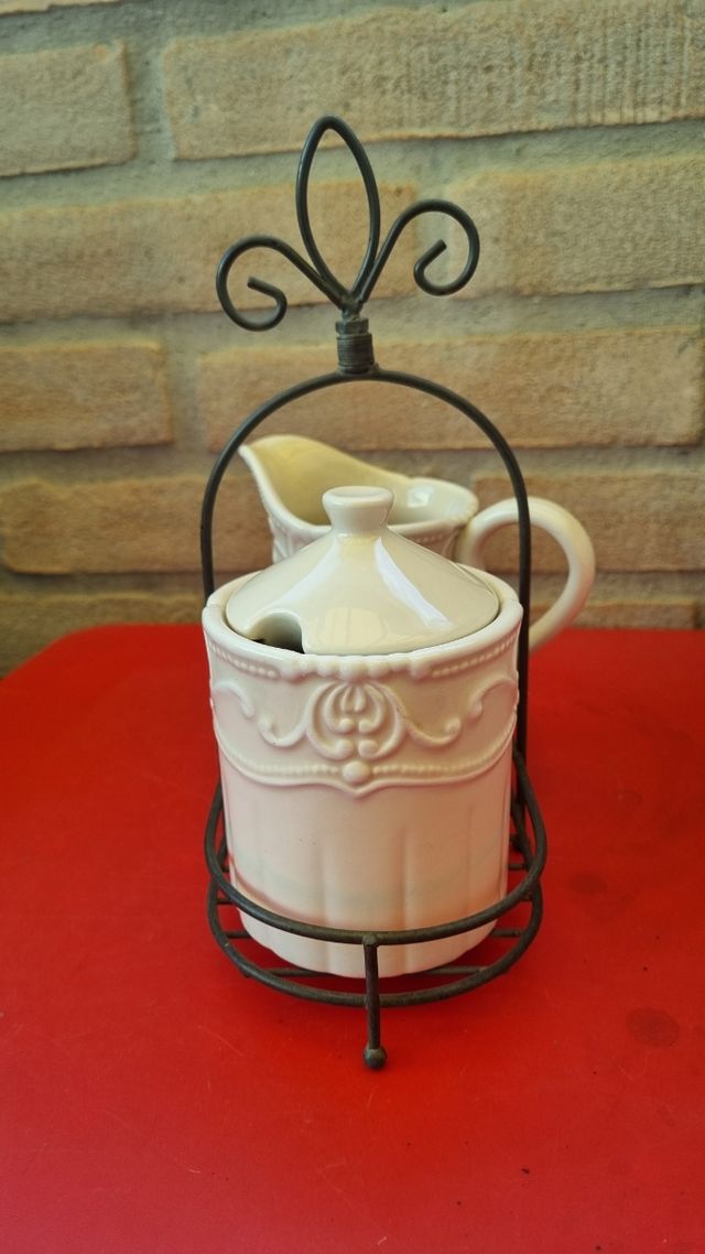 Set Zuccheriera e Lattiera in Ceramica