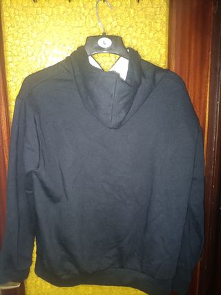 Sudadera Jordan con capucha negra
