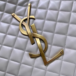 Bolso Tote YSL Gris Acolchado